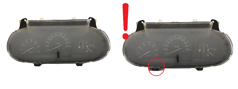 Speedometer/Instrument Cluster Ford Escort 95AB-10849-HA 95AB10849HA 57856 main product photo