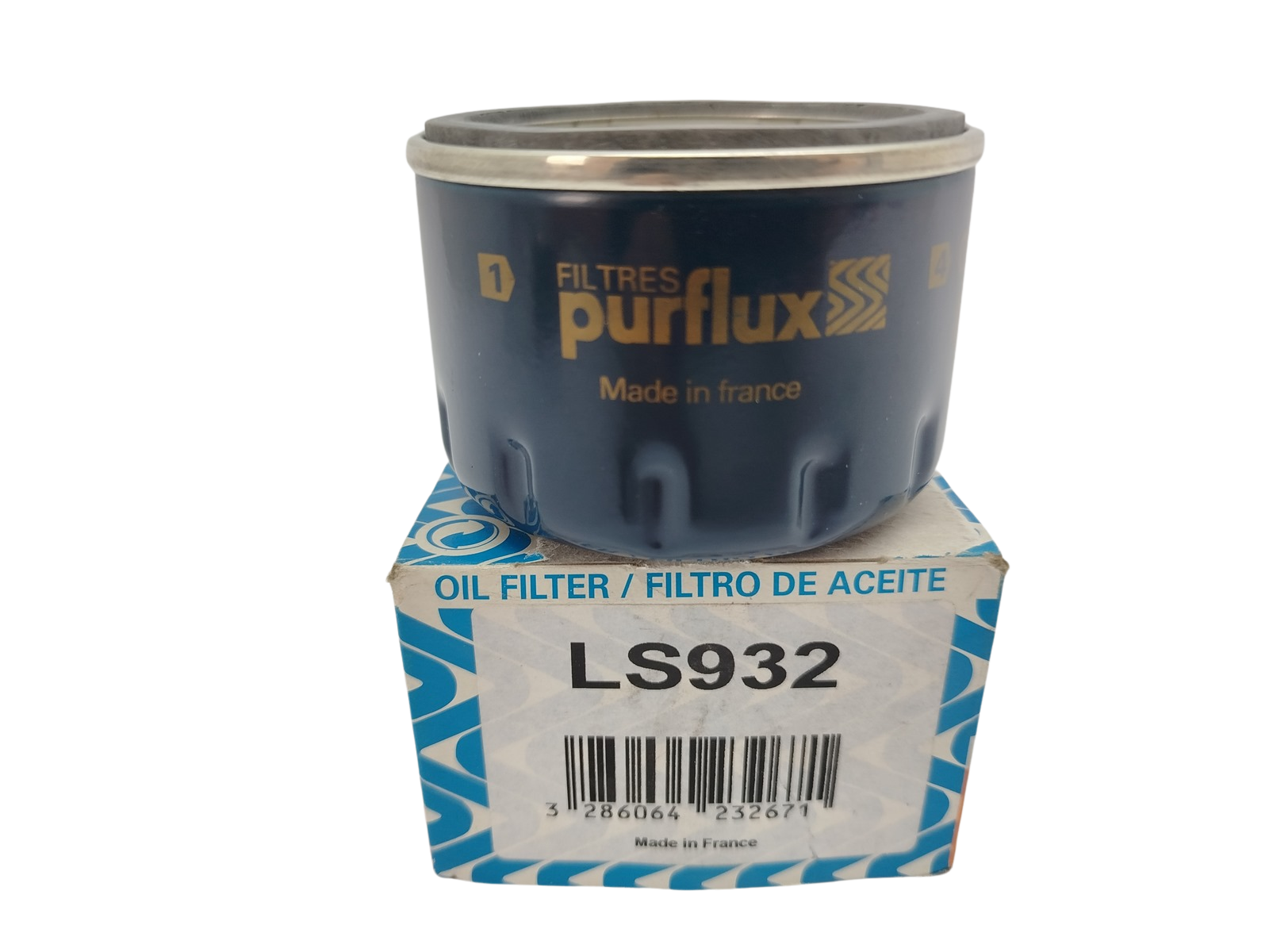 Oil Filter For Renault Dacia 8200768913 LS932 Purflux main product photo