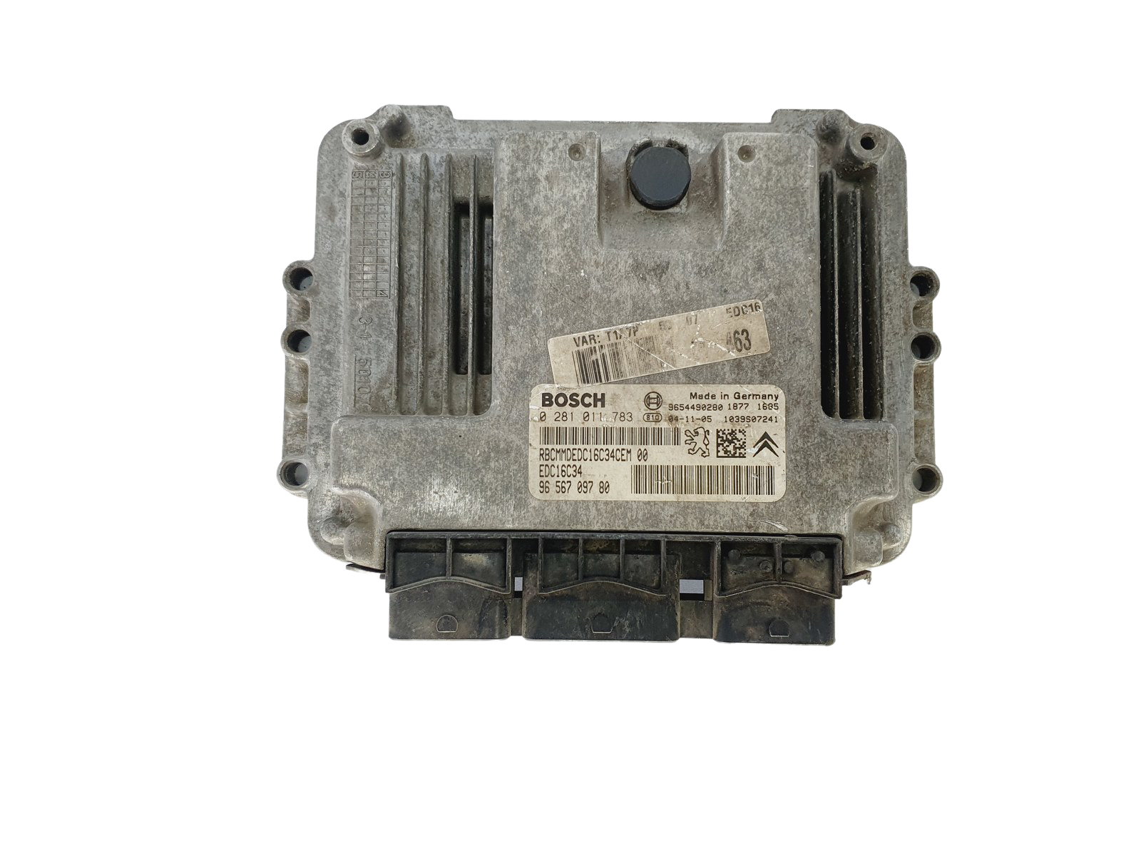 Controller 0281011783 9656709780 9654490280 PSA Bosch 38562 main product photo