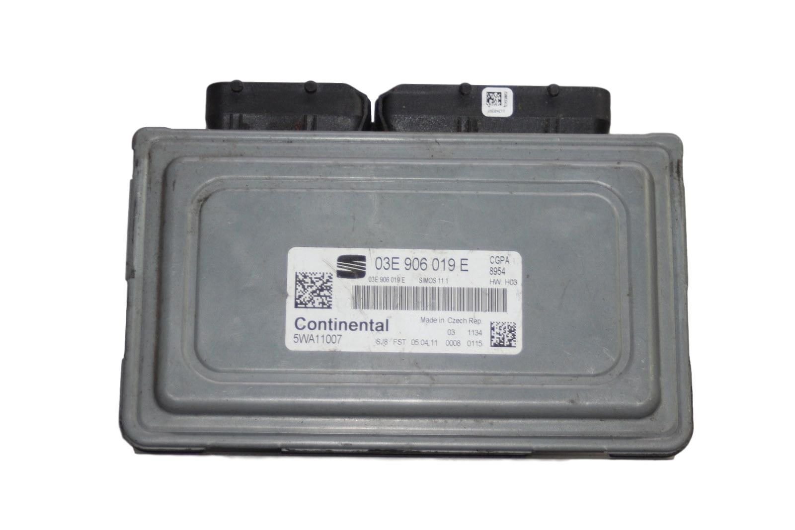 Engine Controller 03E906019E 5Wa11007 Seat main product photo