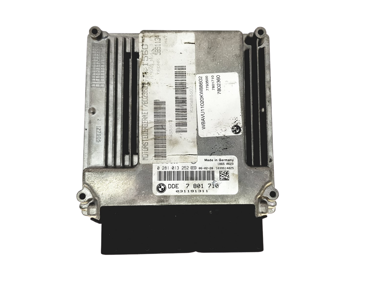 Controller BMW DDE7801710 0281013252 main product photo