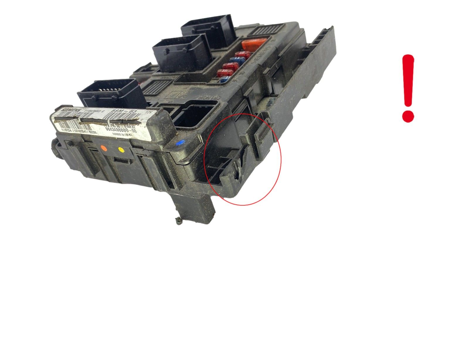 Controller BSM-B3 PSA 9643498880 T118470003G Siemens 59020 main product photo