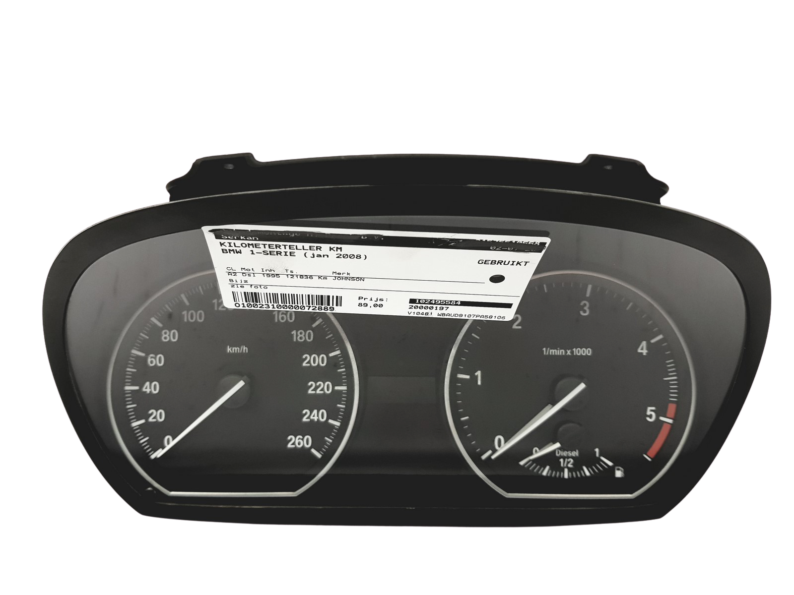 Speedometer/Instrument Cluster BMW 1 E87 9166823-01 1024955-84 32071 main product photo