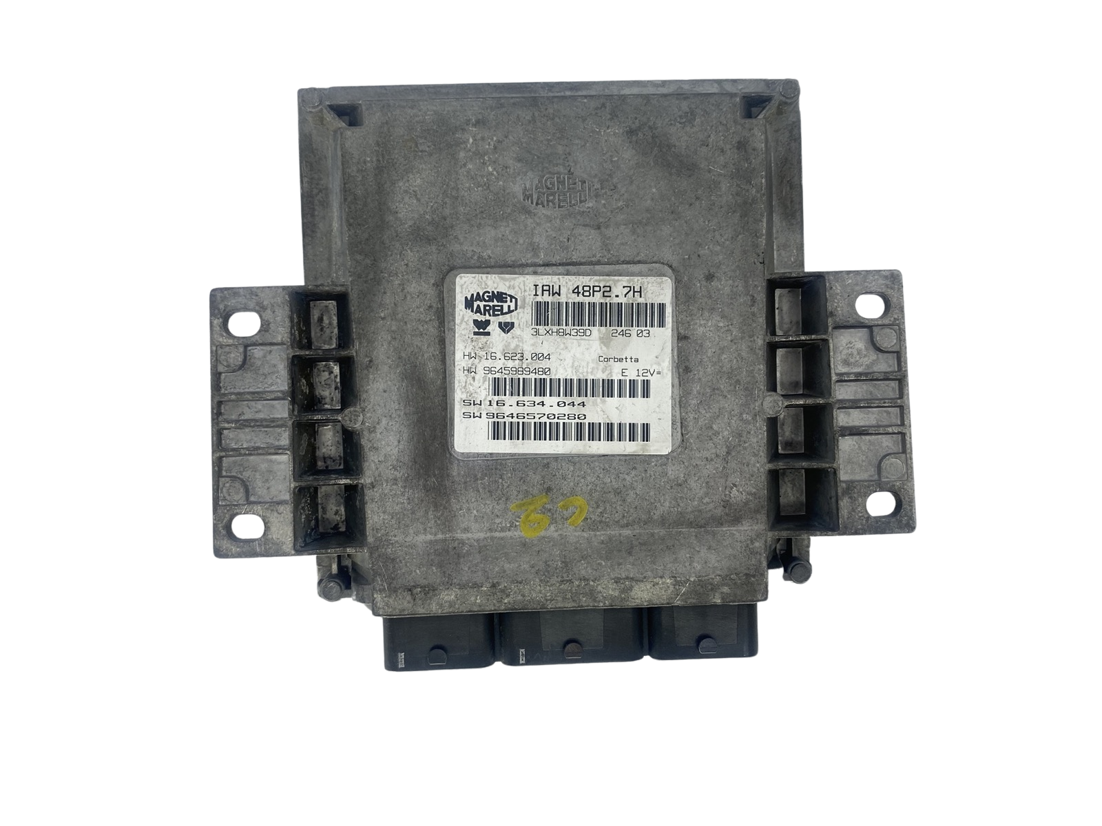 Controller PSA 9646570280 IAW48P2.7H 9645989480 Magneti Marelli 53559 main product photo