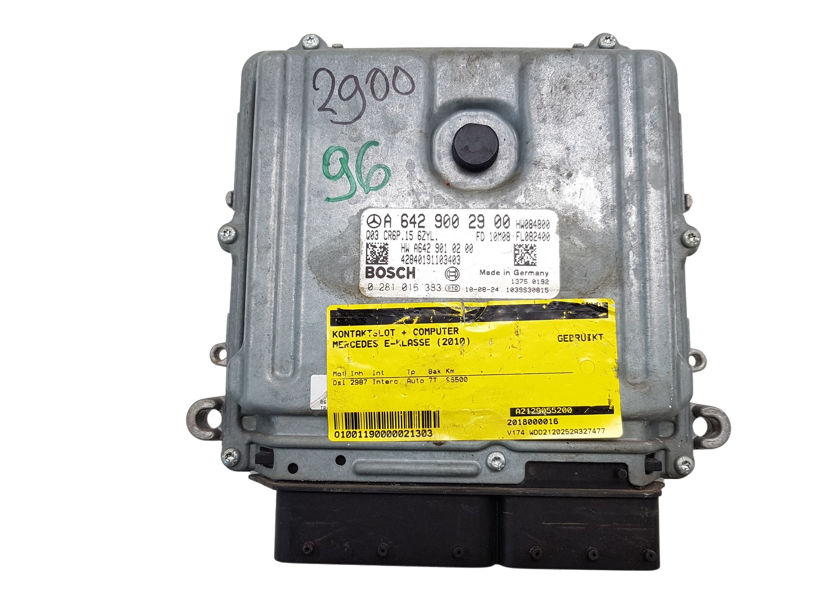 Controller Mercedes-Benz E A6429002900 0281016383 3.0 CDI main product photo