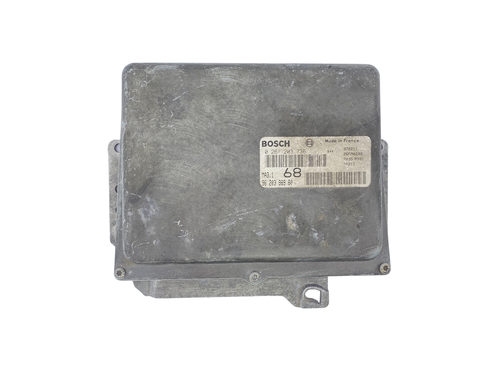 Controller 0261203736 9620398980 MA3.1 PSA Bosch 54746 main product photo