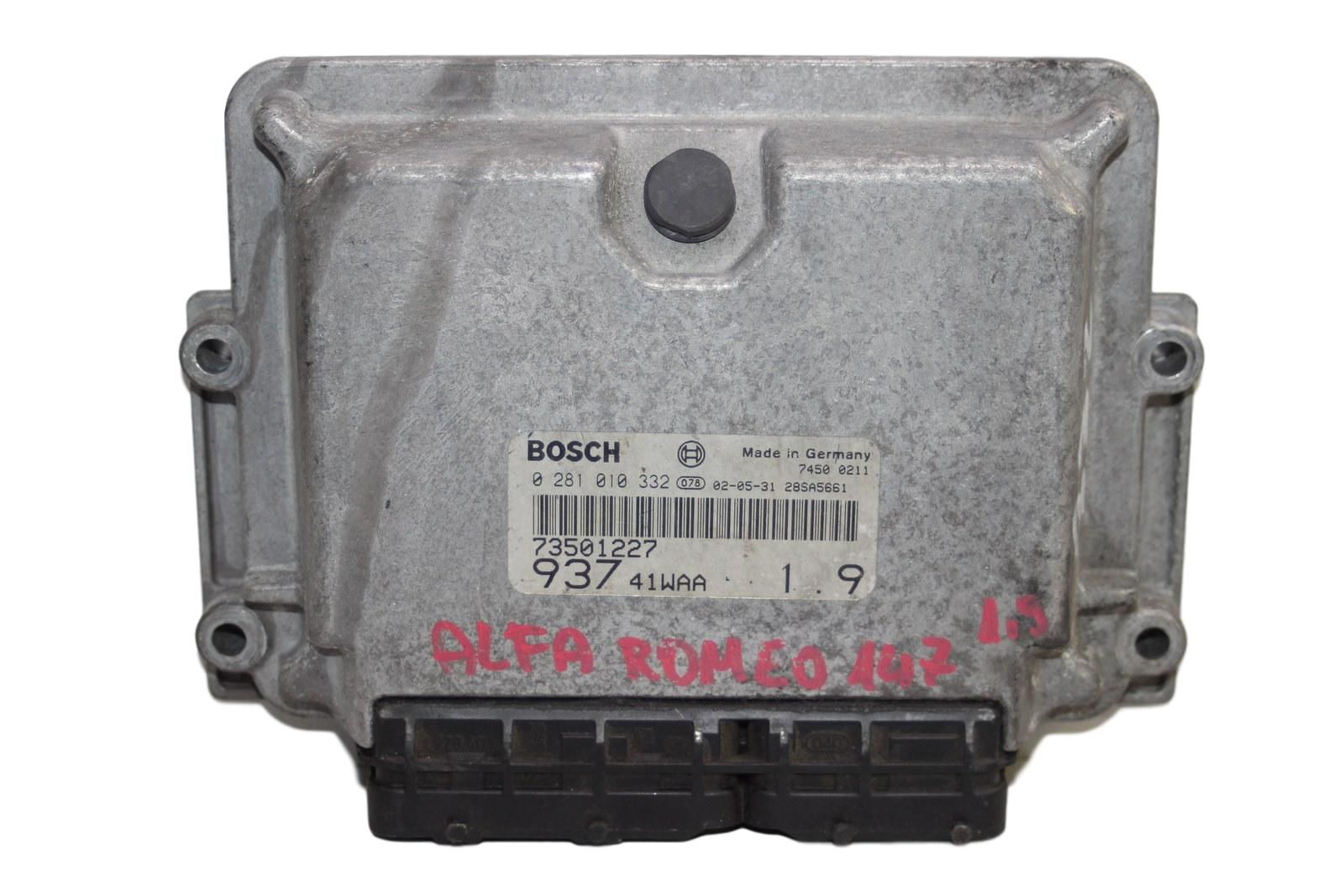 Engine Controller 73501227 0281010332 Alfa Romeo 3915 main product photo