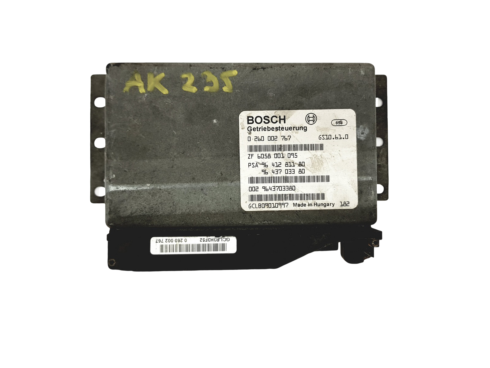 Controller PSA 0260002767 9641281180 Bosch 22228 main product photo