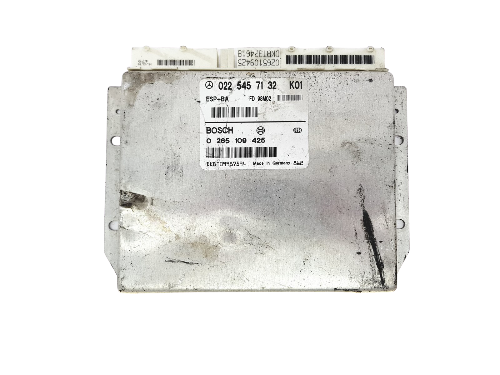 Controller ESP Mercedes 0225457132 0265109425 Bosch 27799 main product photo