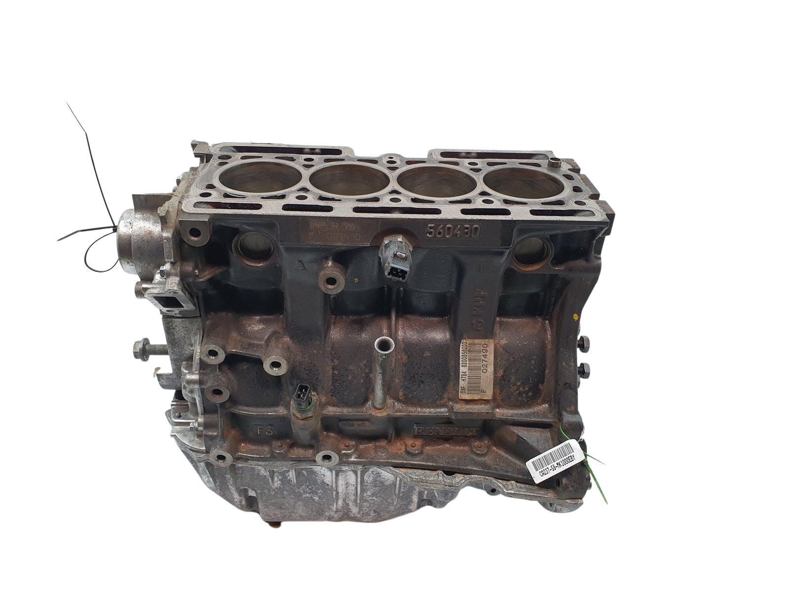 Cylinder Block D4FH784 1.2T Renault Clio 3 Modus D4F784 1004 main product photo