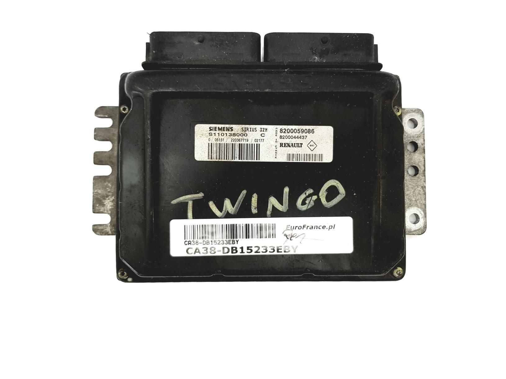 Controller S110138000C 8200059086 8200044437 Renault Siemens 15233 main product photo