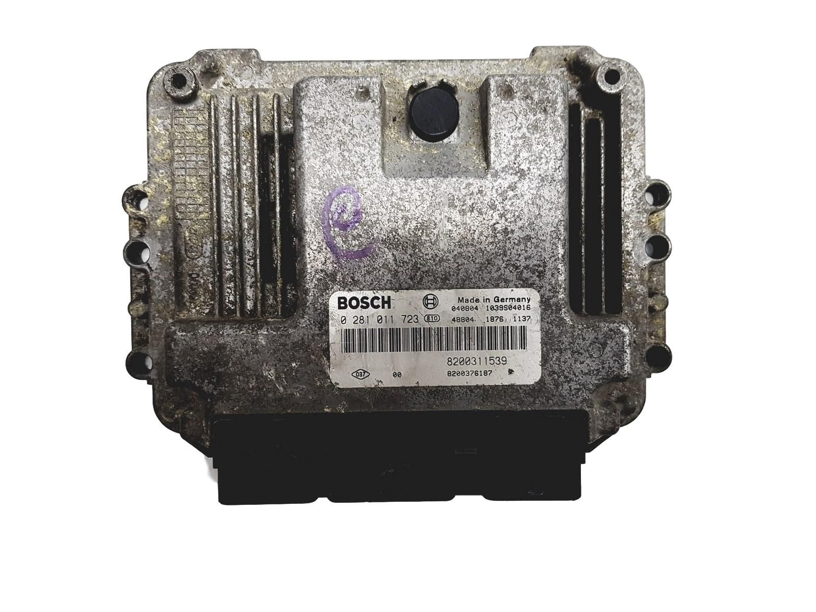 Controller 0281011723 8200311539 8200376187 Renault Bosch 12347 main product photo