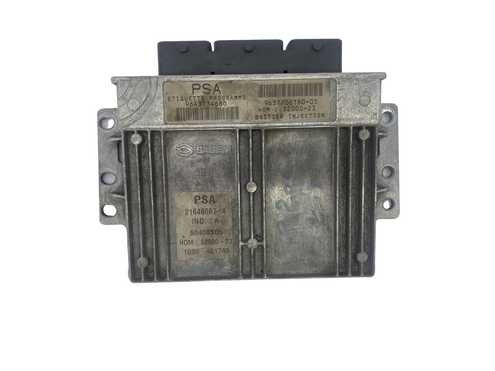 Controller 9643134680 9637706180-05 21646087-4 PSA Sagem 53520 main product photo