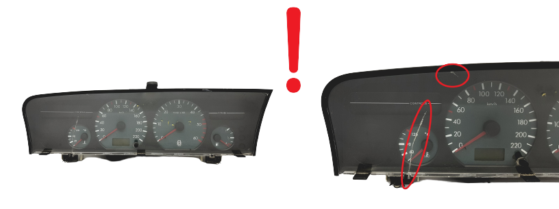 Speedometer/Instrument Cluster Citroen Xantia 21624319-5 Sagem 51233 main product photo