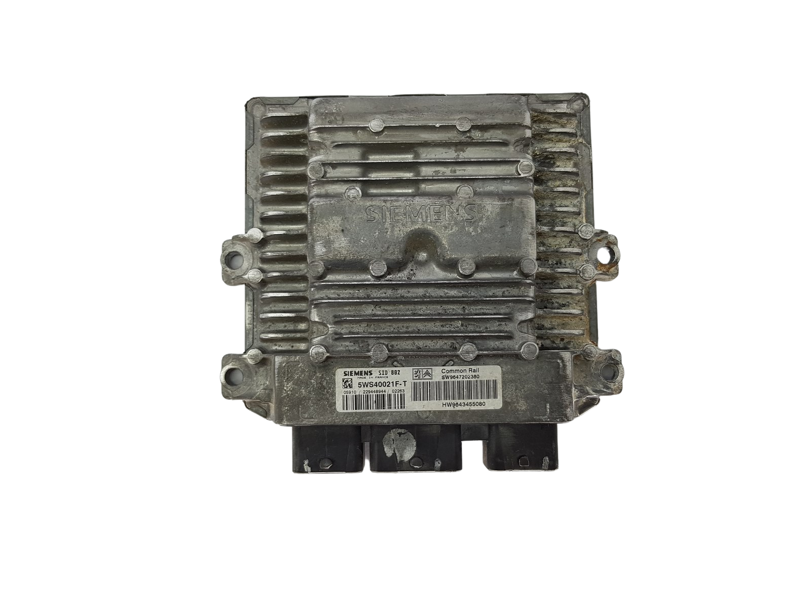Controller 9647202380 9643455080 5WS40021F-T PSA Siemens 18611 main product photo