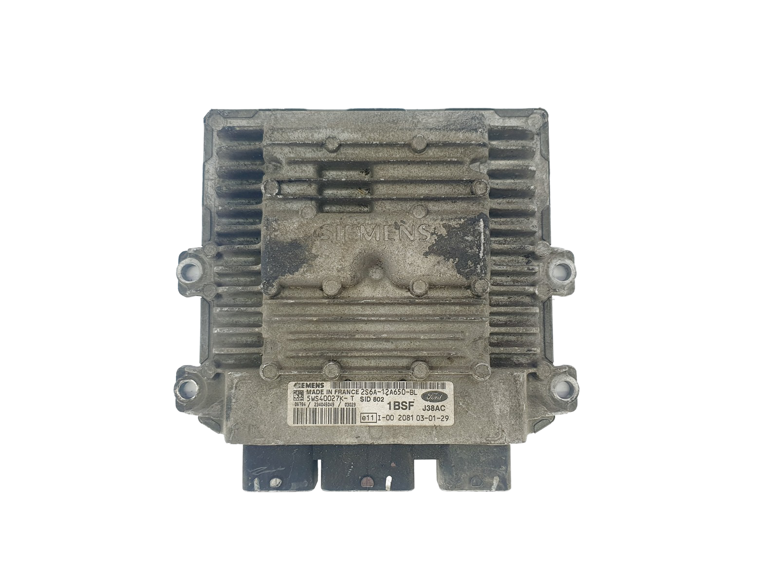 Controller 2S6A-12A650-BL 5WS40027K-T SID 802 Ford Siemens 35592 main product photo