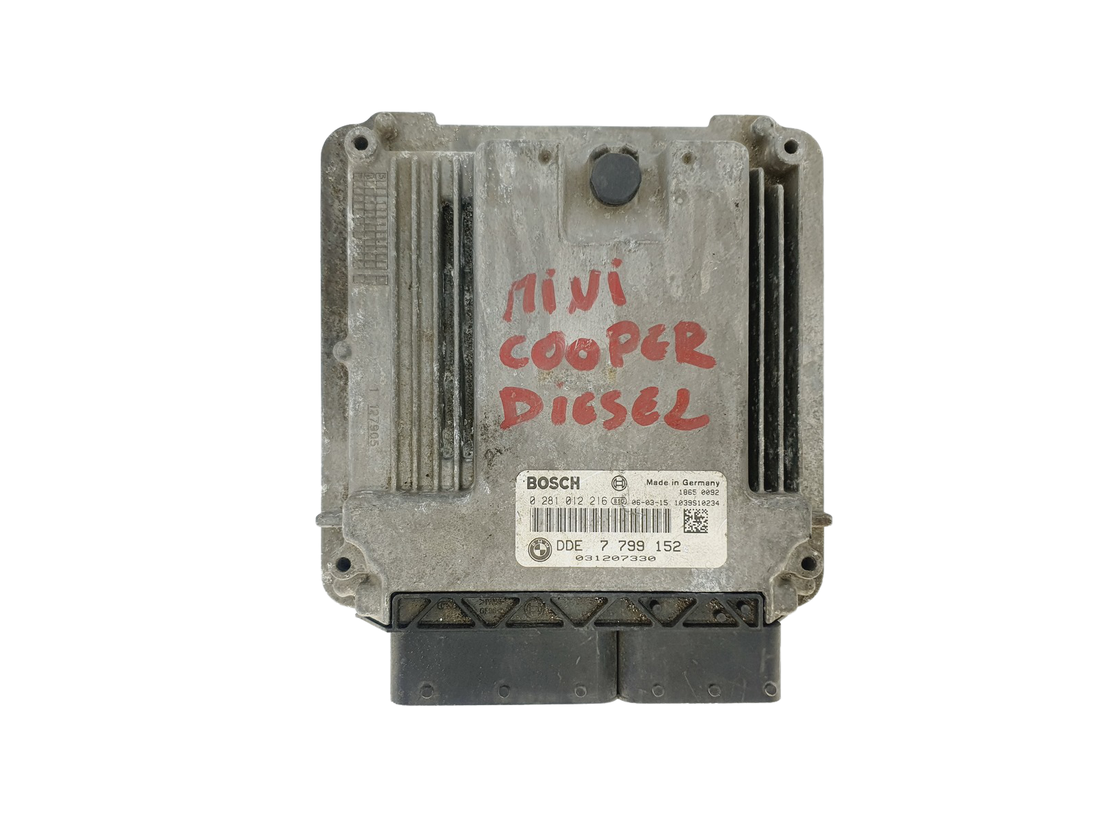 Controller 0281012216 DDE7799152 BMW Mini Bosch 37002 main product photo