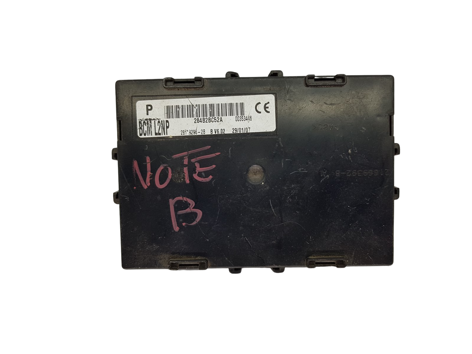 Controller BCM L2NP 28119296-2B 284B2BC52A Nissan Johnson Controls 18269 main product photo