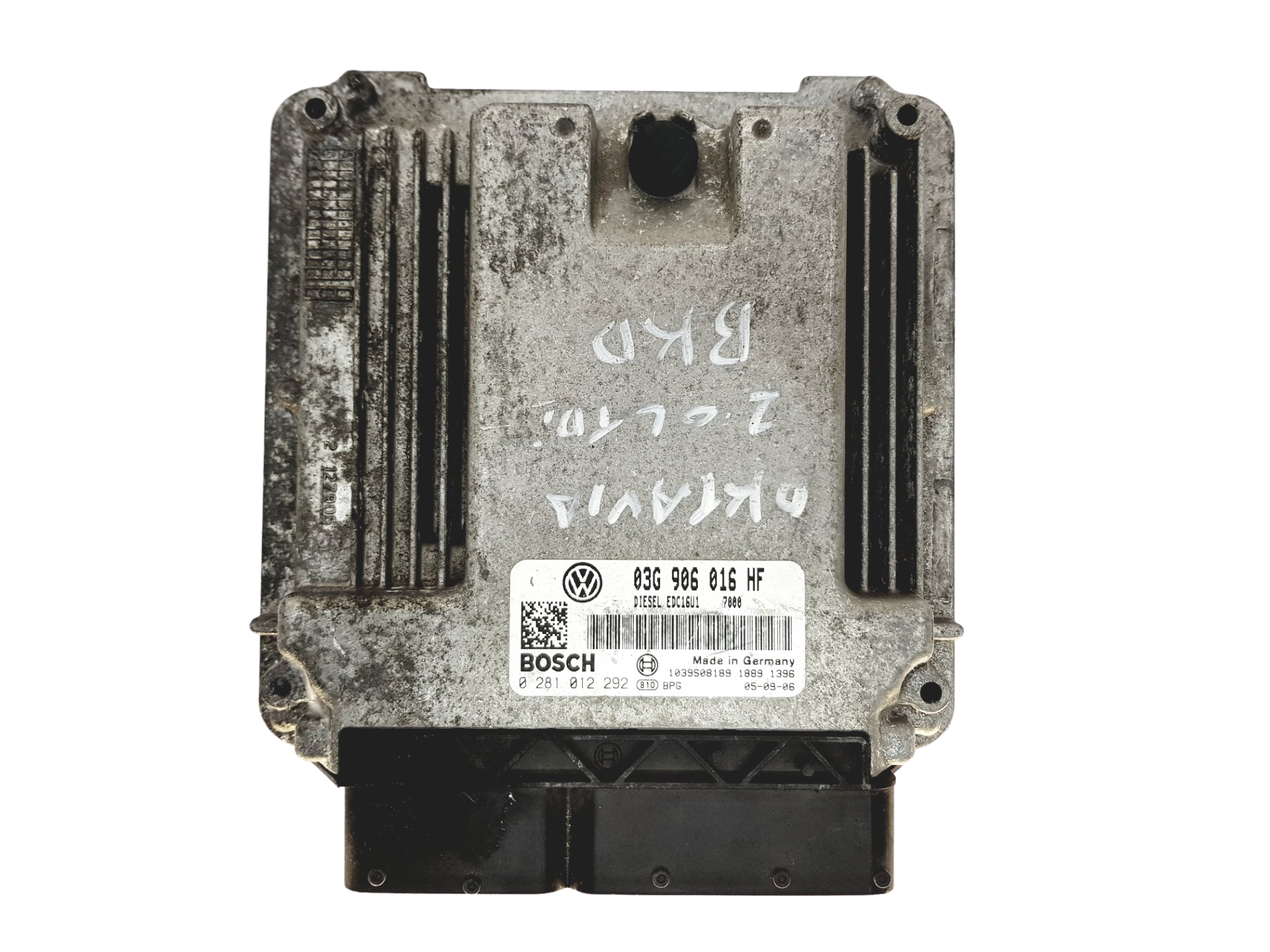 Controller 03G906016HF 0281012292 VW Bosch main product photo