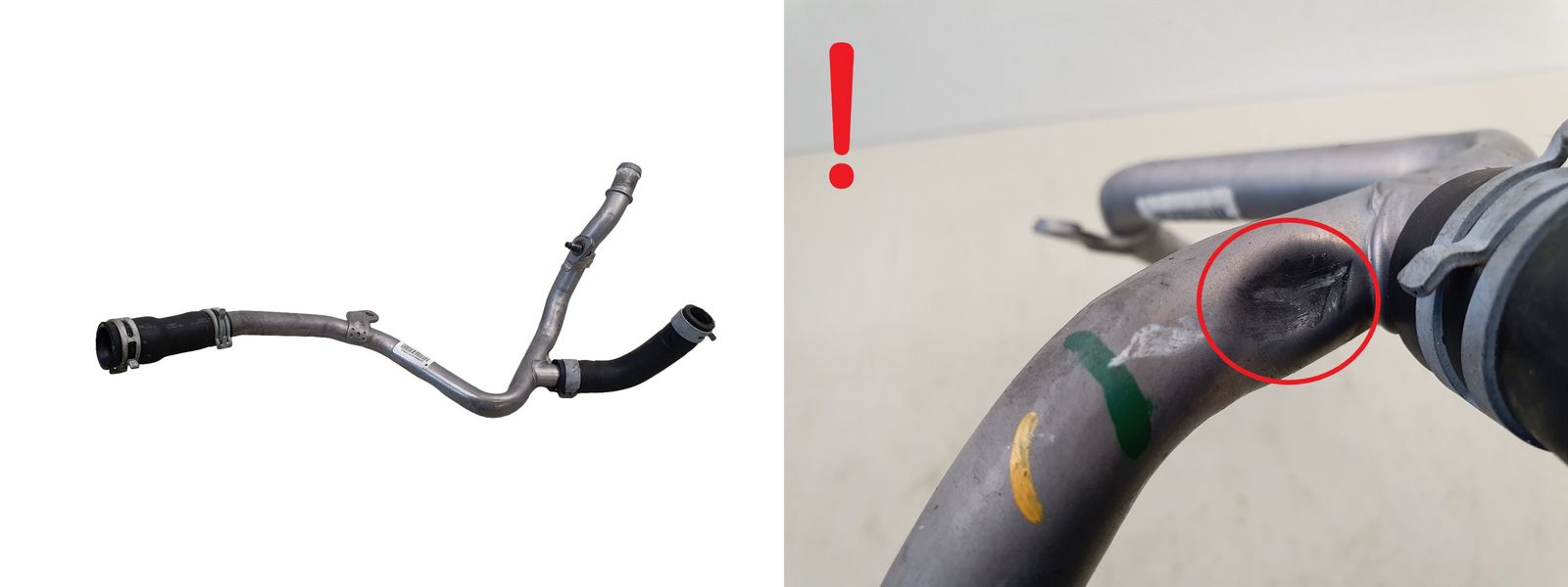 Cooling System Pipe 210471593R 1.5 dci CDI Renault Mercedes main product photo