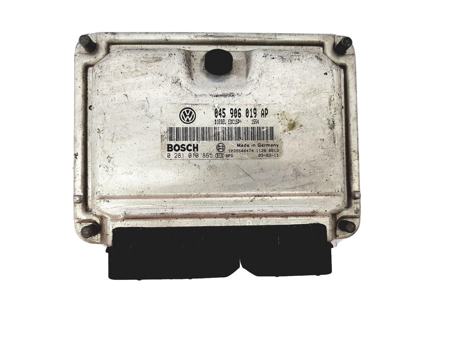 Controller 045906019AP 0281010865 Volkswagen Bosch 14438 main product photo