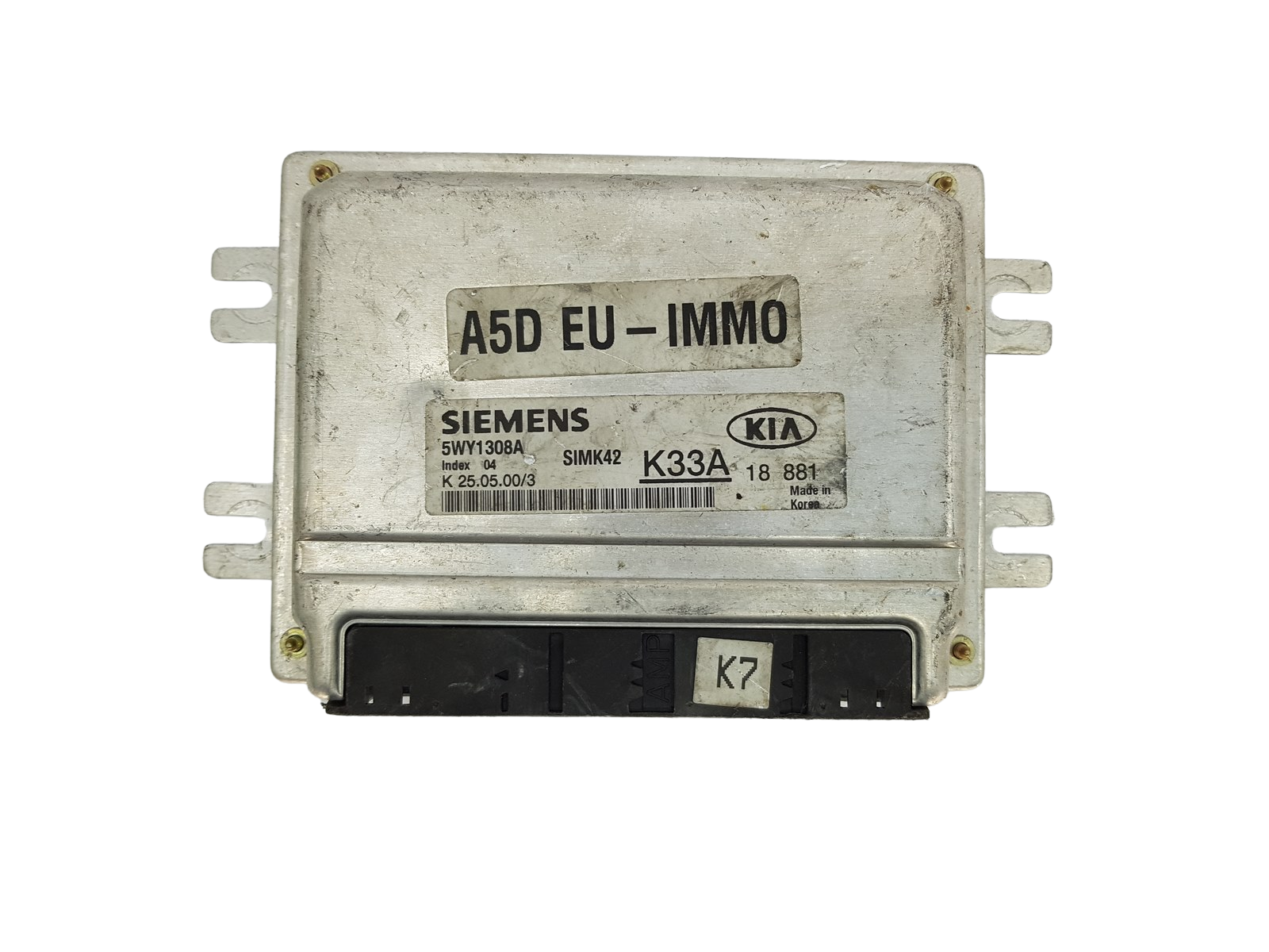 Engine Controller K33A18881 5WY1308A A5D EU-IMMO Kia Siemens main product photo
