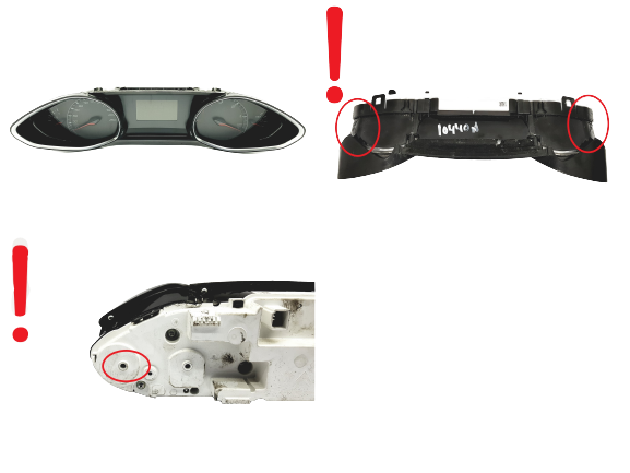Speedometer/Instrument Cluster Peugeot 308 T9 9809838380 48253 main product photo