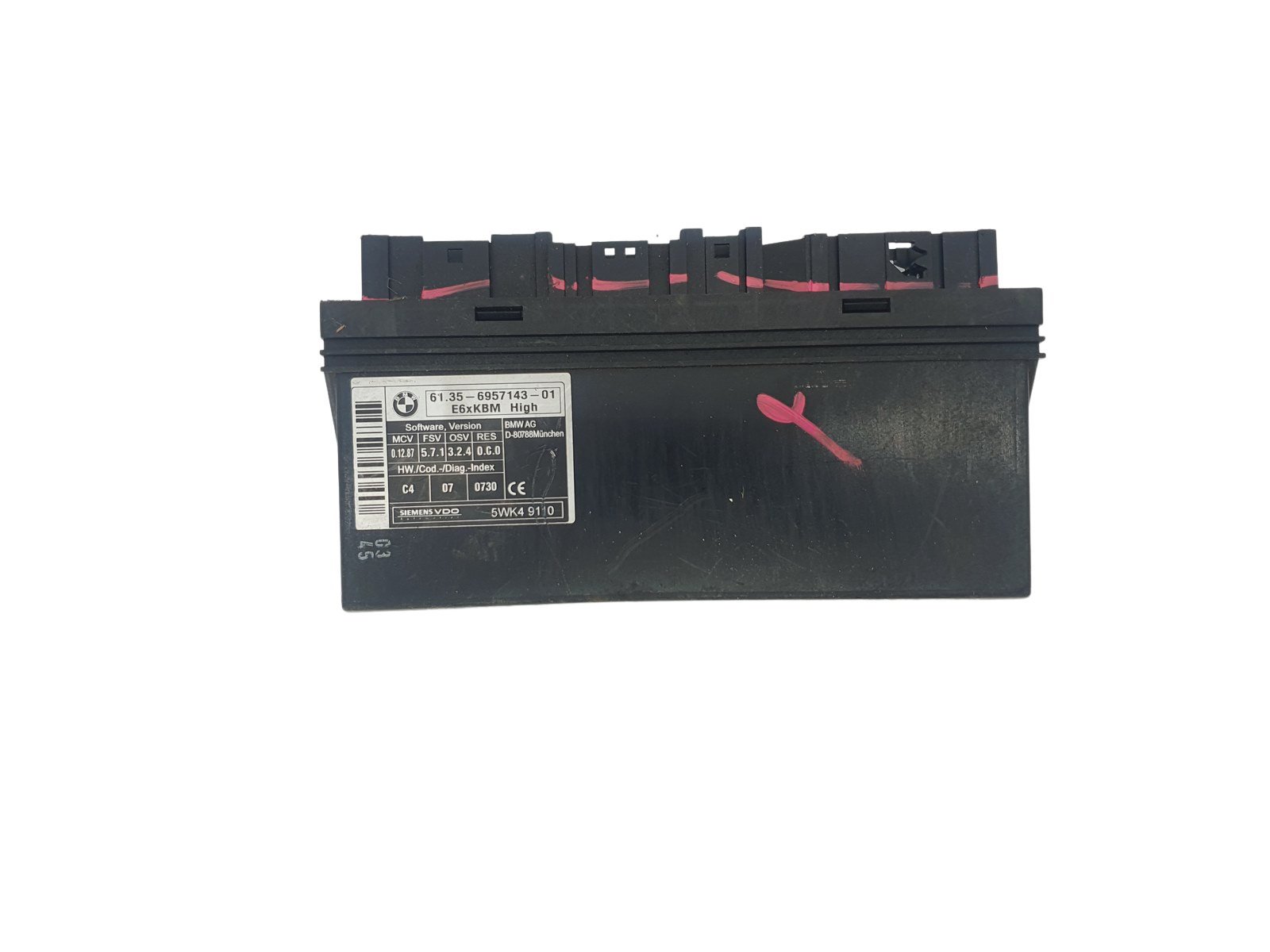 Controller 61.35-6957143-01 5WK49110 BMW Siemens main product photo