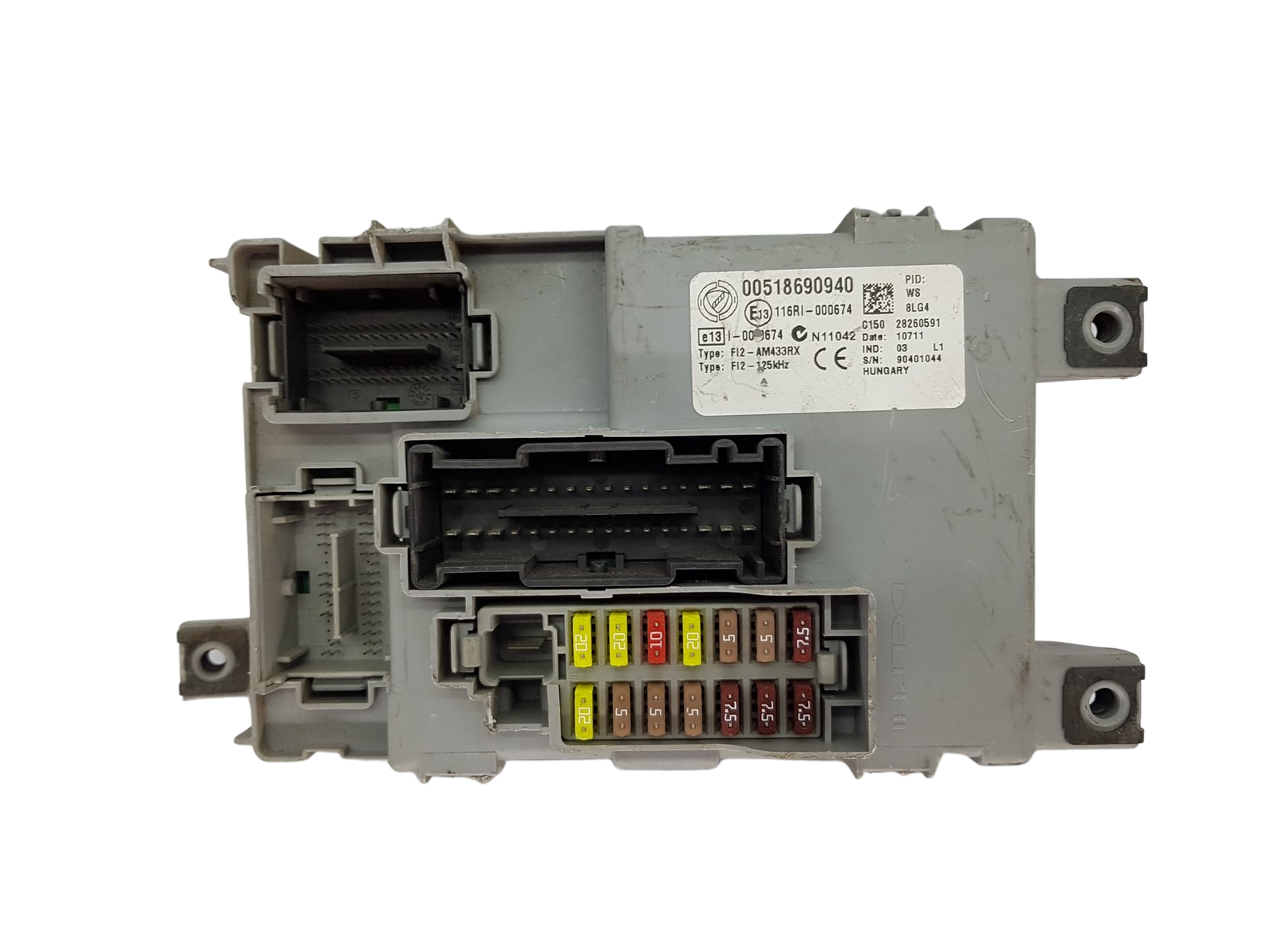 Controller 00518690940 28260591 Fiat Delphi 18496 main product photo