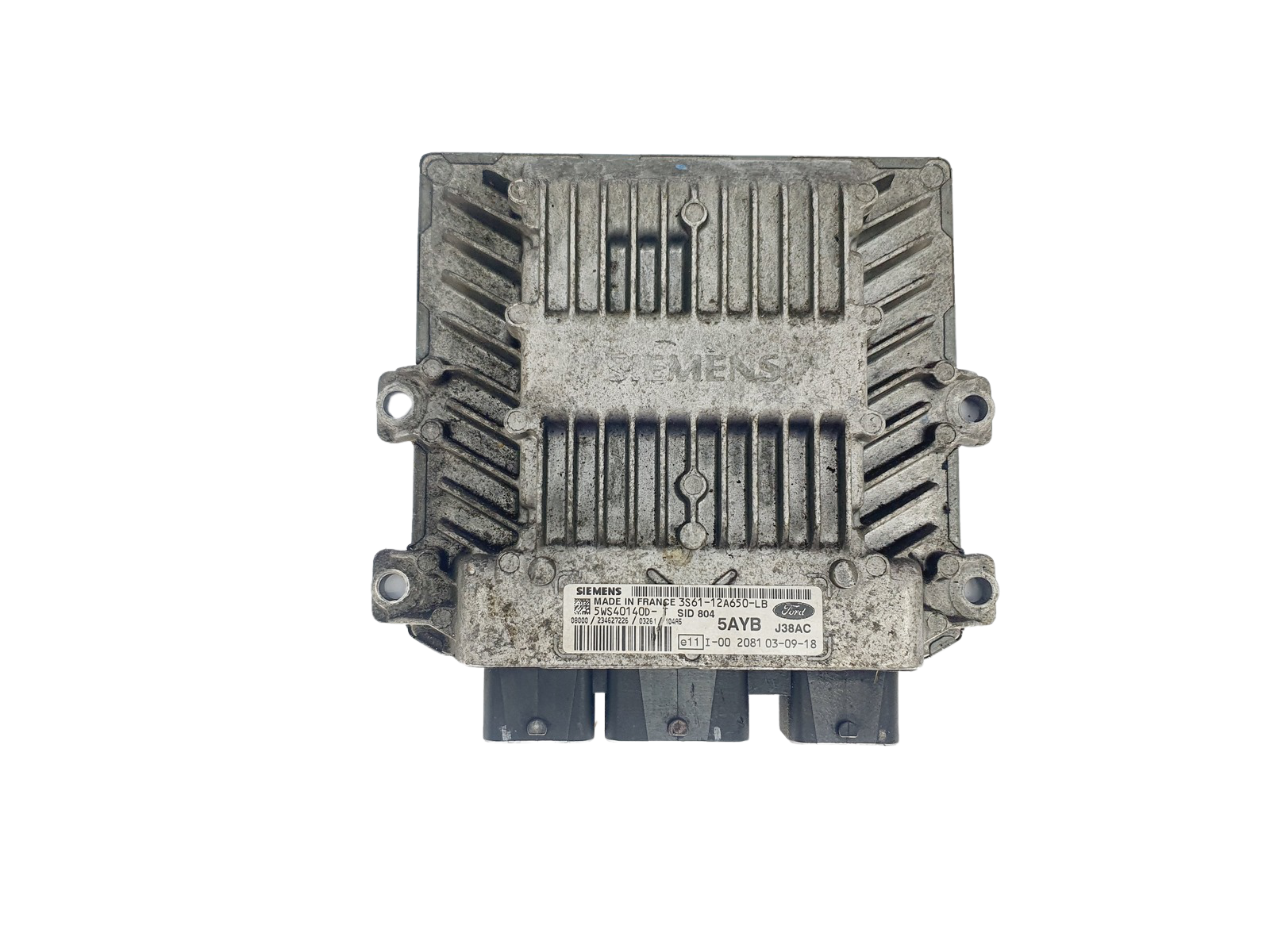 Controller 3S61-12A650-LB 5WS40140D-T SID 804 Ford Siemens 39581 main product photo