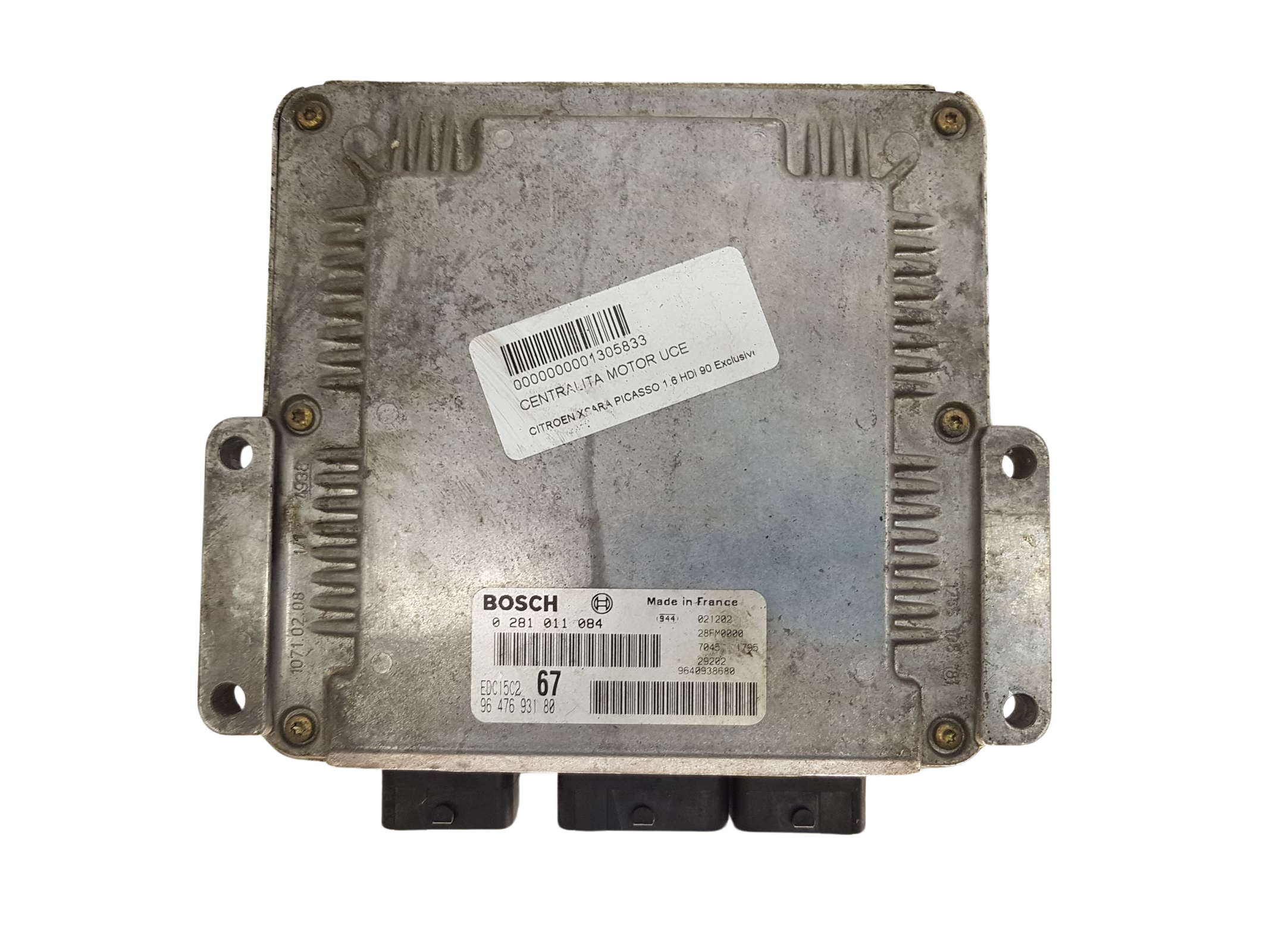 Controller 0281011084 9640938680 9647693180 PSA Bosch 3397 main product photo