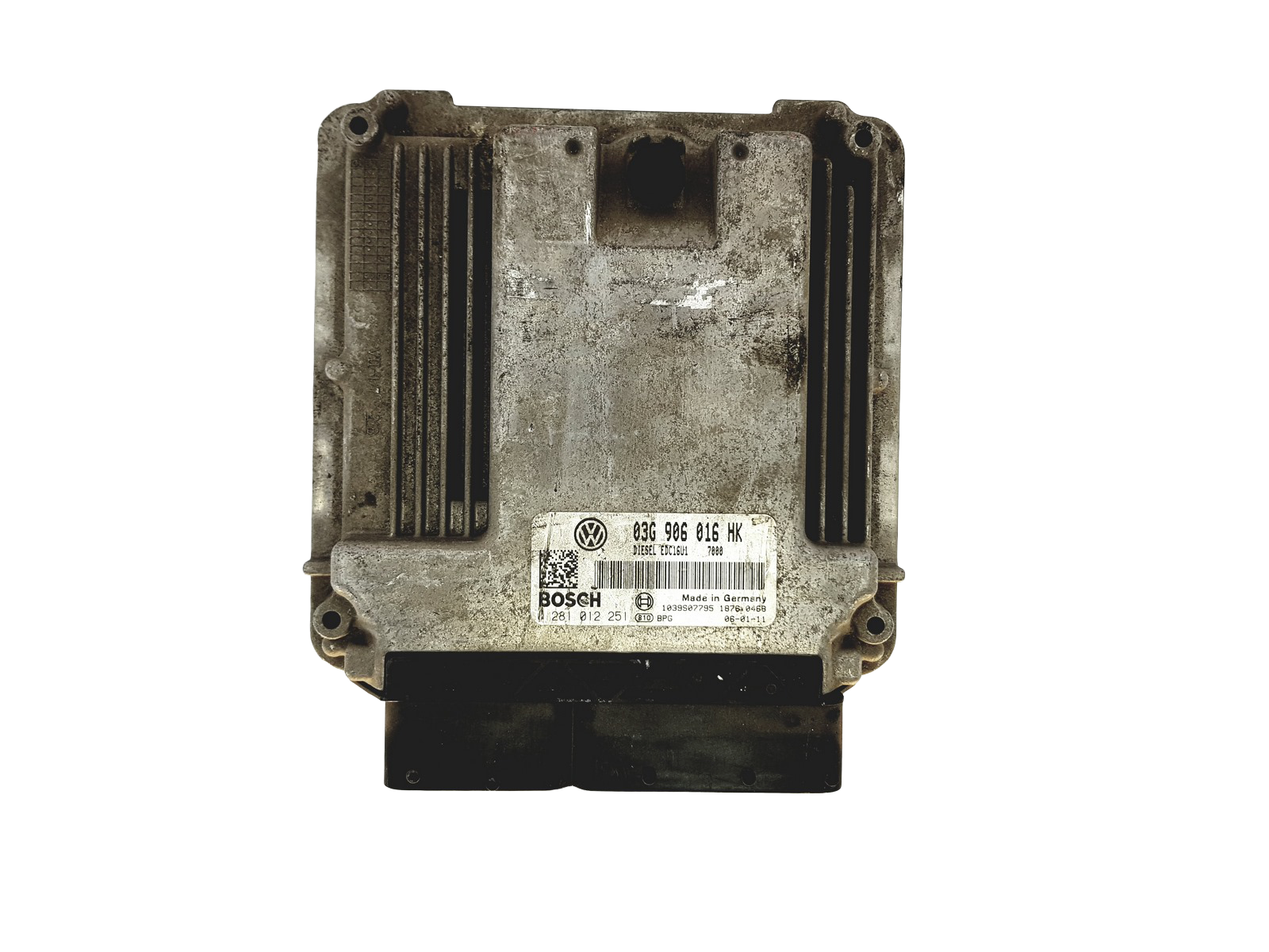 Controller 03G906016HK 0281012251 VW Bosch main product photo