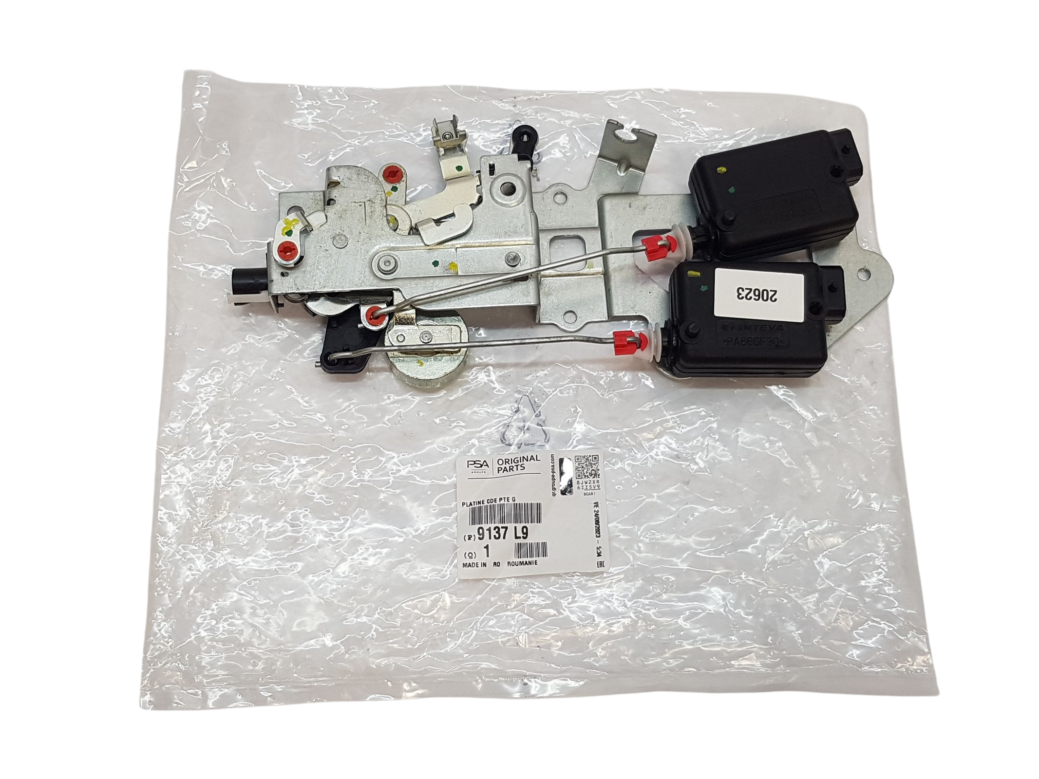 Door Lock Mechansim Original Citroen Peugeot 9137L9 9137.L9 main product photo