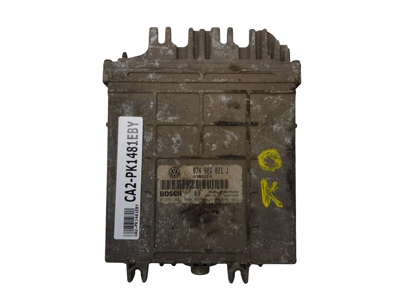 Engine Controller 074906021J 0281001600 VW main product photo