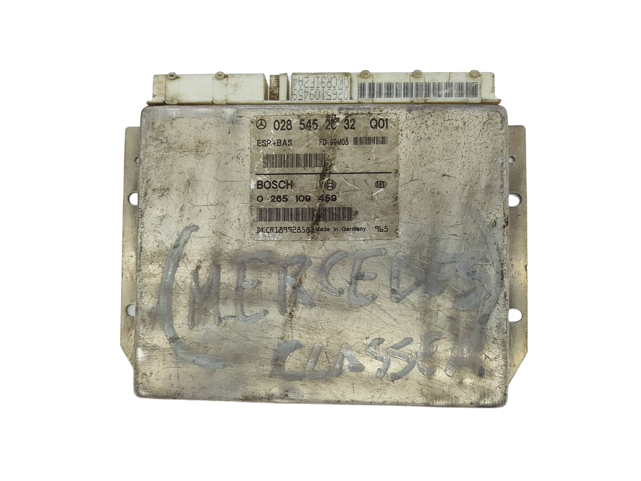 Controller ESP 0285452632 Q01 0265109459 Mercedes Bosch 17115 main product photo