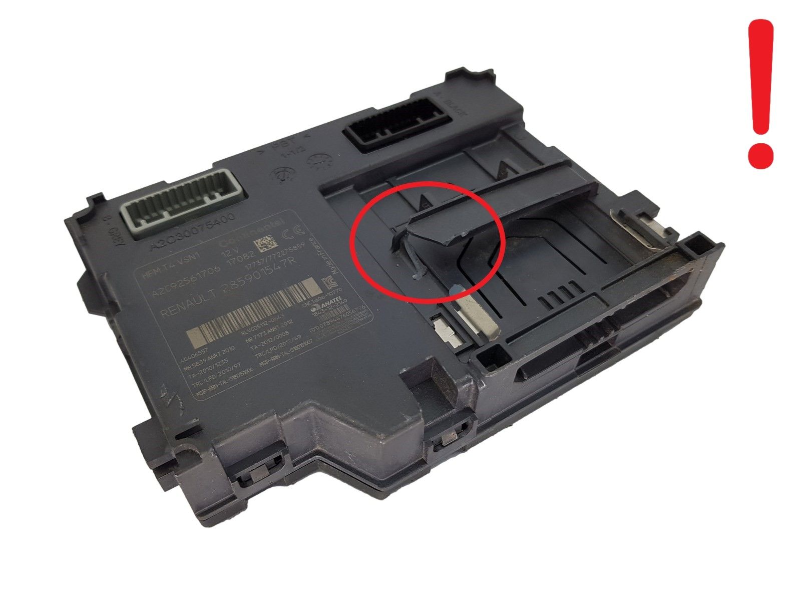 Controller 285901547R A2C092561706 Renault Continental 20593 main product photo