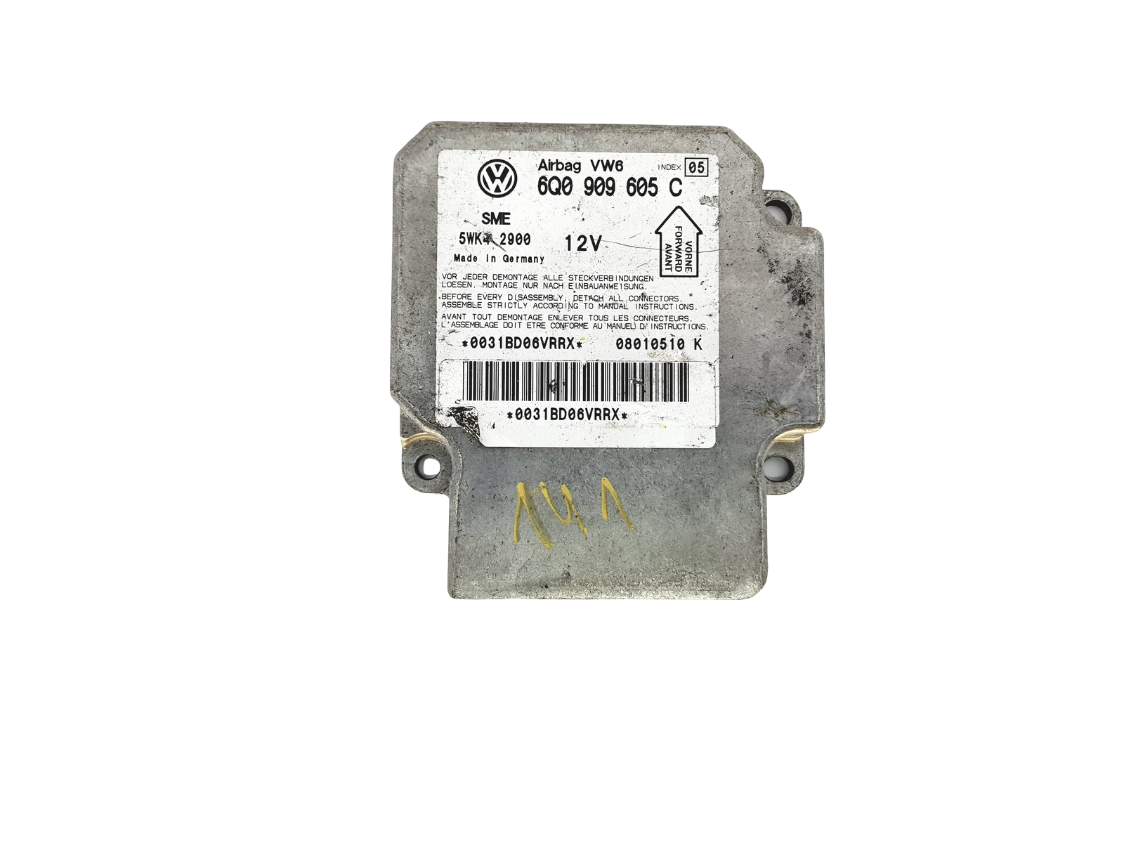 Controller 6Q0909605C 5WK42900 VW Siemens 22954 main product photo