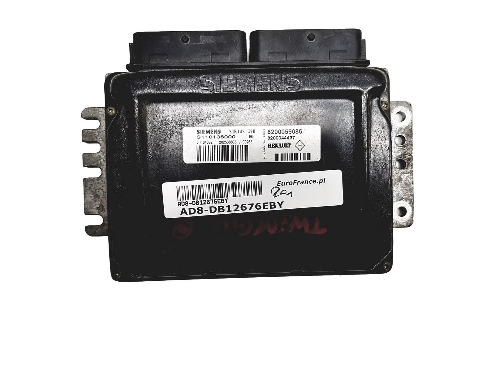 Controller S110138000B 8200059086 8200044437 Renault Siemens 12676 main product photo