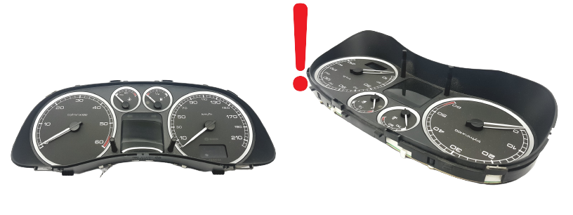 Speedometer/Instrument Cluster Peugeot 307 9651299680 C 00 55308 main product photo