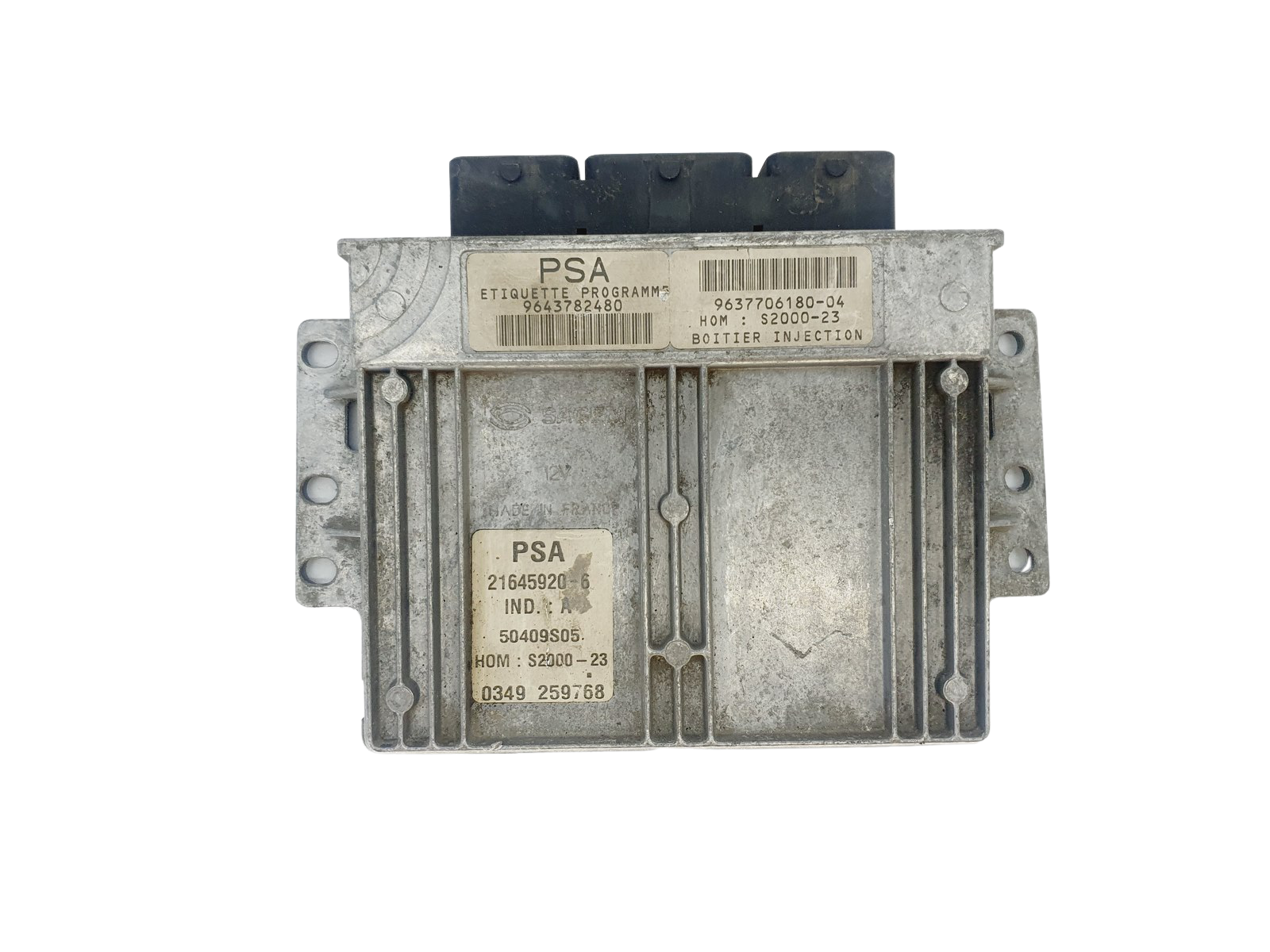 Controller 9643782480 9637706180-04 21645920-6 PSA Sagem 38130 main product photo