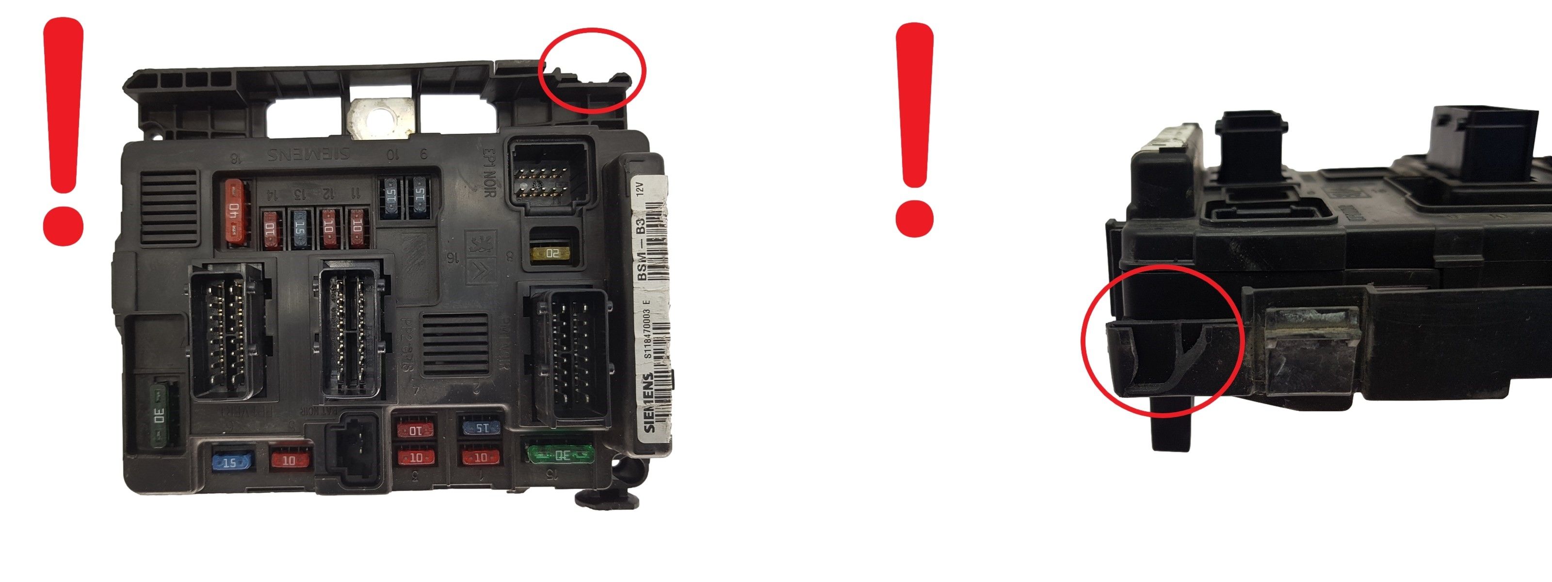Controller BSM-B3 9643498880 S118470003E PSA Siemens 2191 main product photo