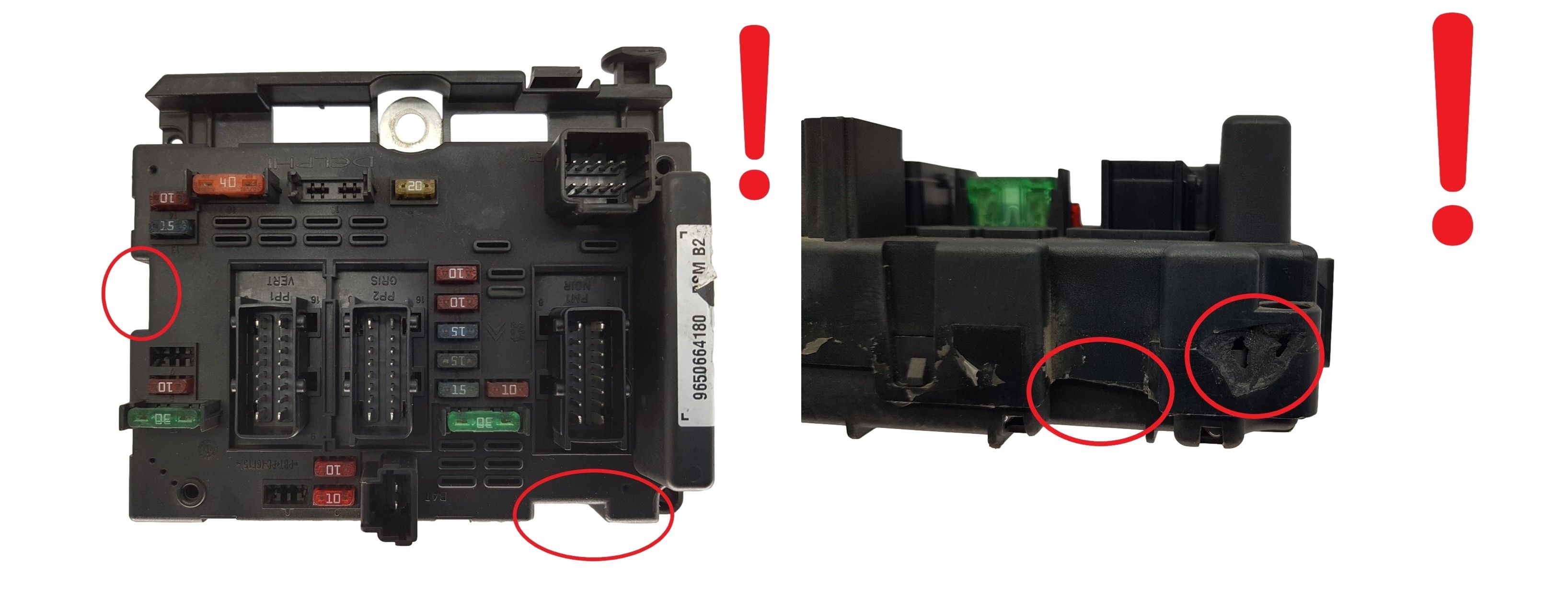 Controller BSM B2 9650664180 PSA Delphi 2308 main product photo