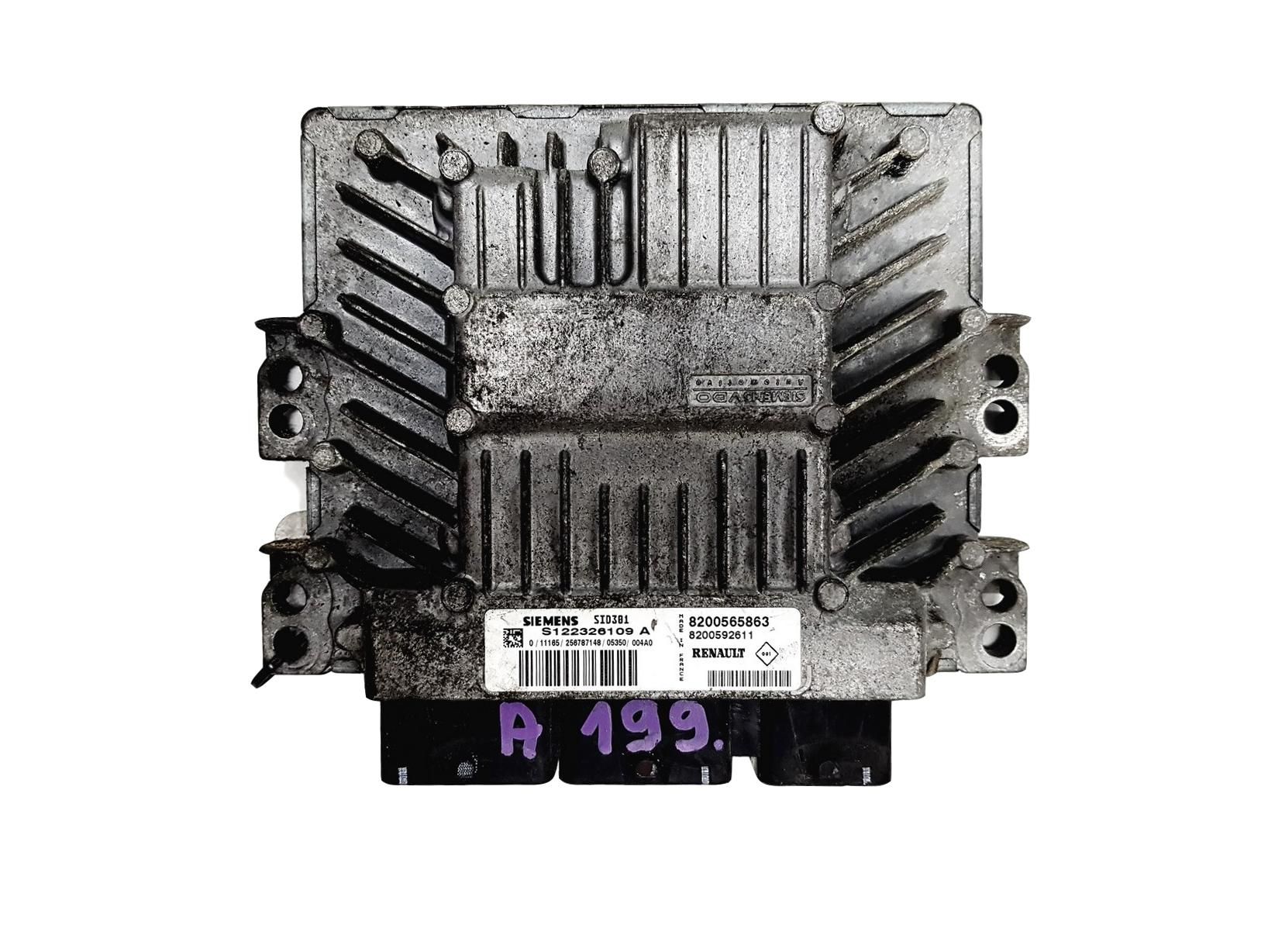 Controller S122326109A SID301 8200565863 8200592611 Renault 10997 main product photo