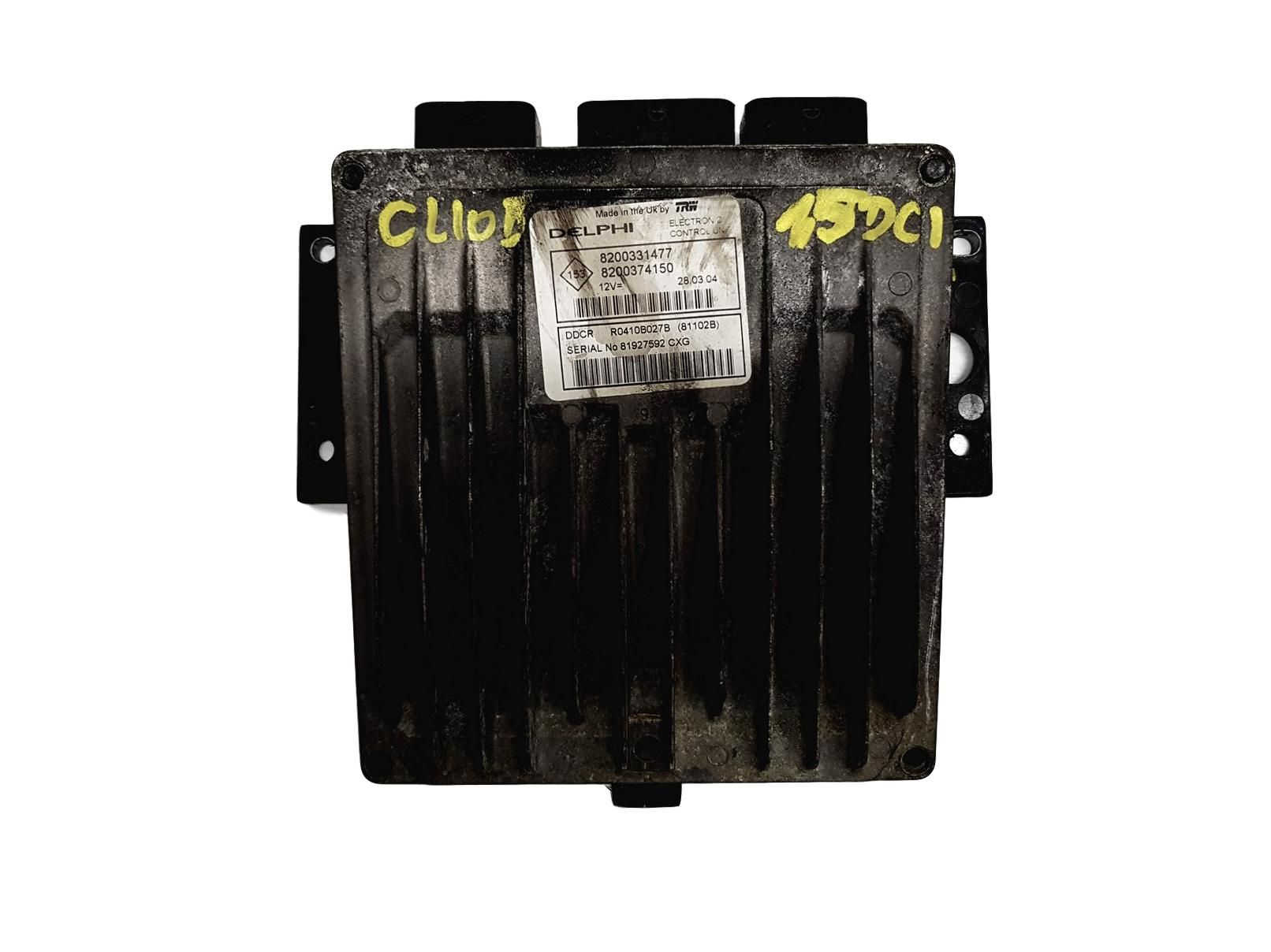 Controller 8200331477 8200374150 R0410B027B Renault Delphi 4697 main product photo