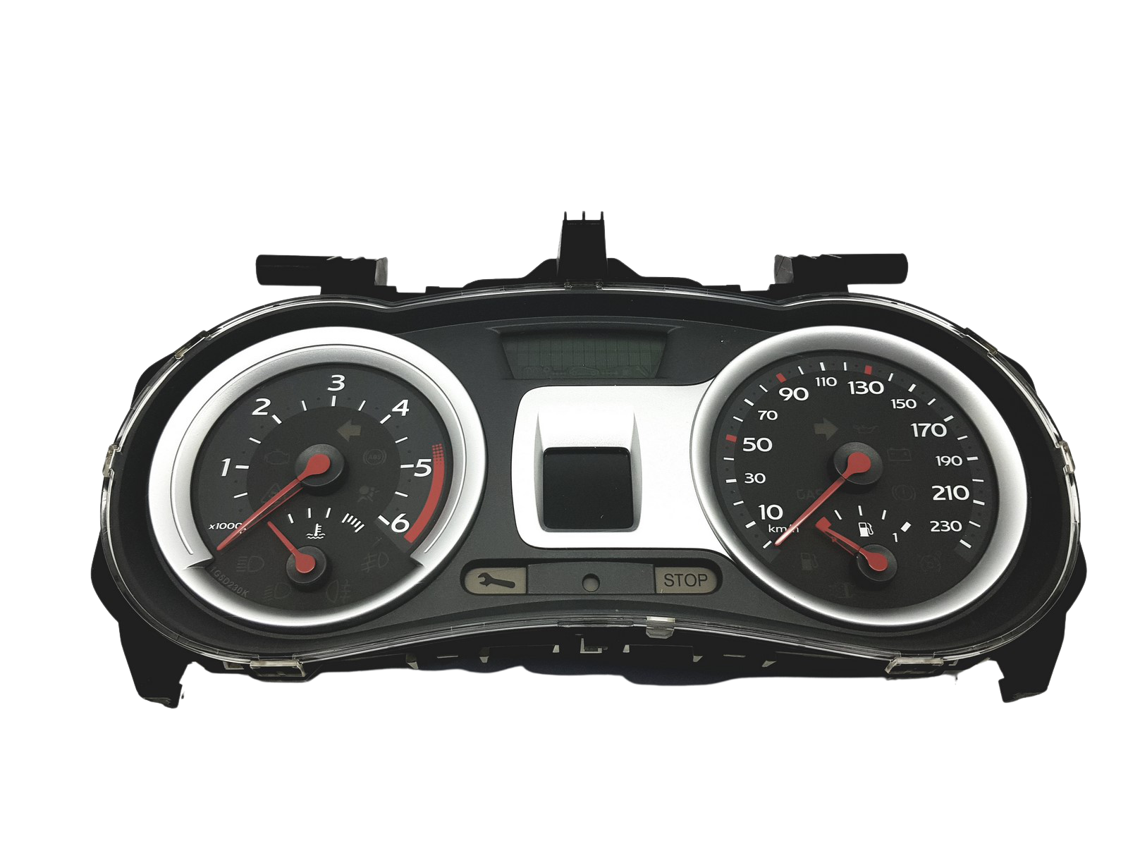 Speedometer/Instrument Cluster Renault Clio 3 8200761863 N Visteon main product photo