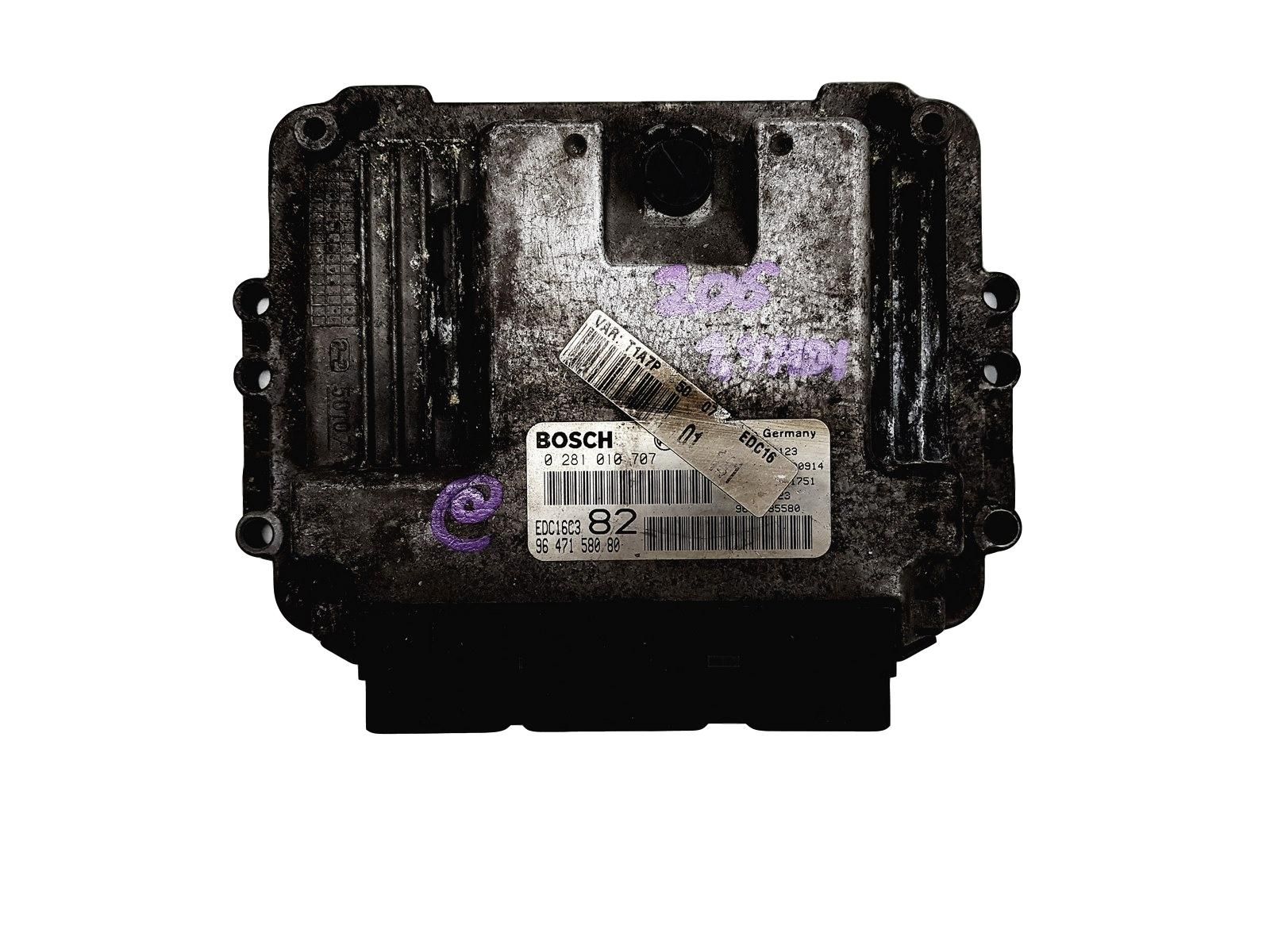 Controller 0281010707 9647158080 9647785580 PSA Bosch 11939 main product photo