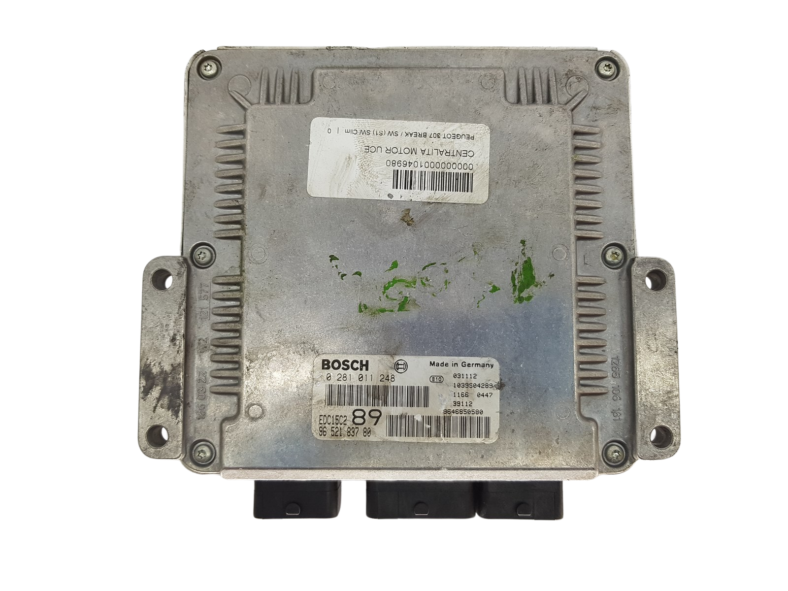 Controller 0281011248 9652183780 9646850580 PSA Bosch 3125 main product photo