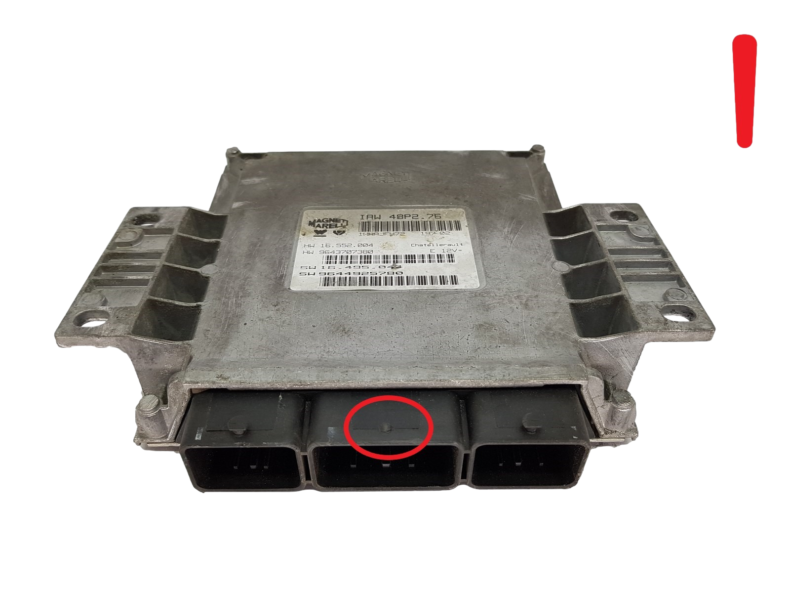 Controller 9643707380 9644925780 IAW48P2.76 16.495.044 PSA 18044 main product photo