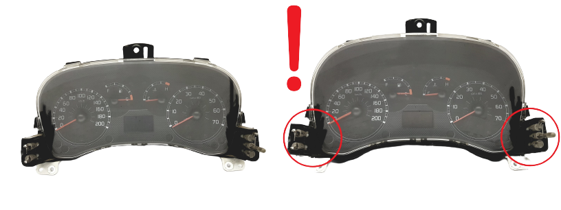 Speedometer/Instrument Cluster Fiat Panda 51711239 503000480900 53580 main product photo