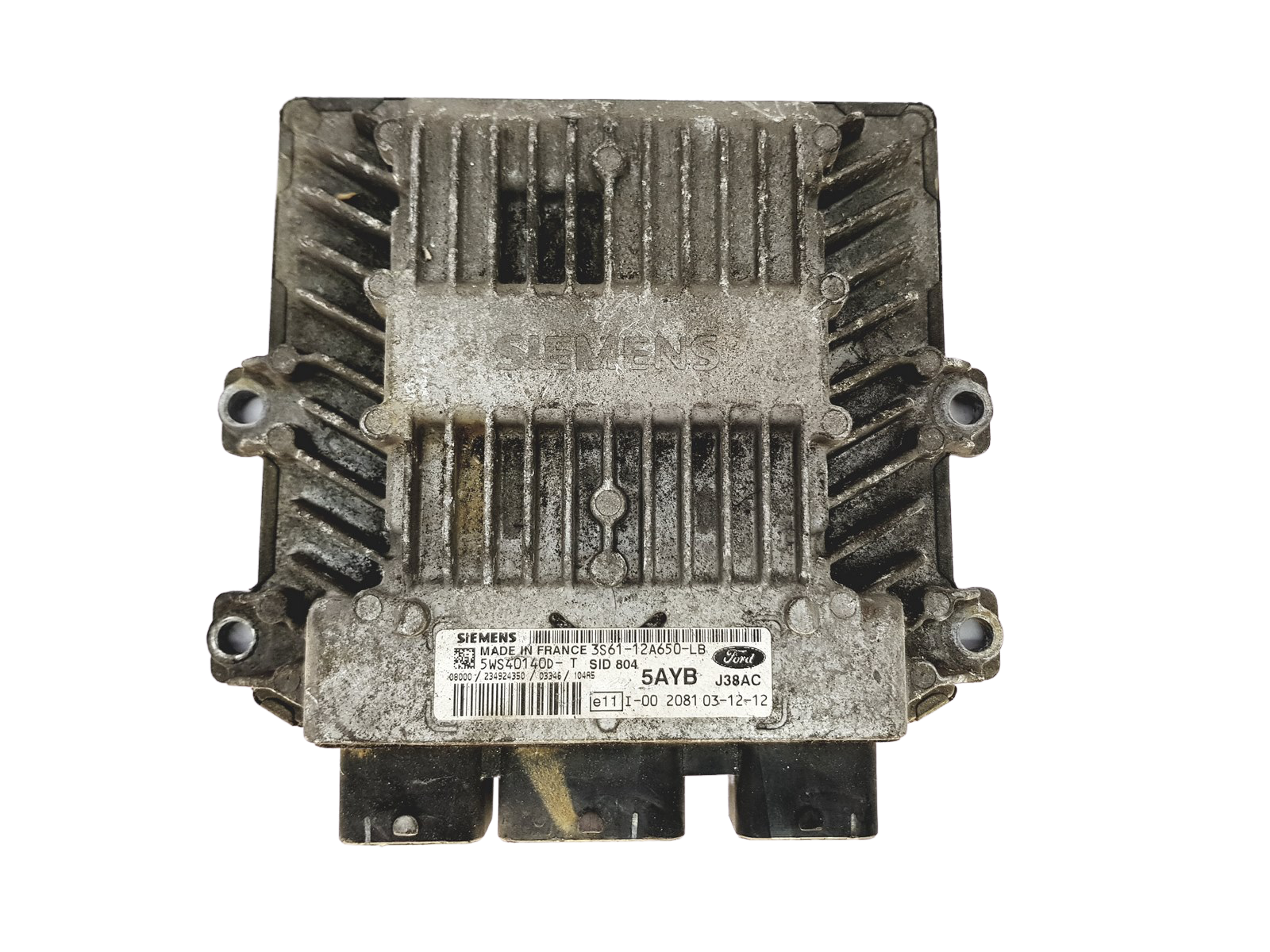 Controller 3S61-12A650-LB 5WS40140D-T SID 804 Ford Siemens 28234 main product photo